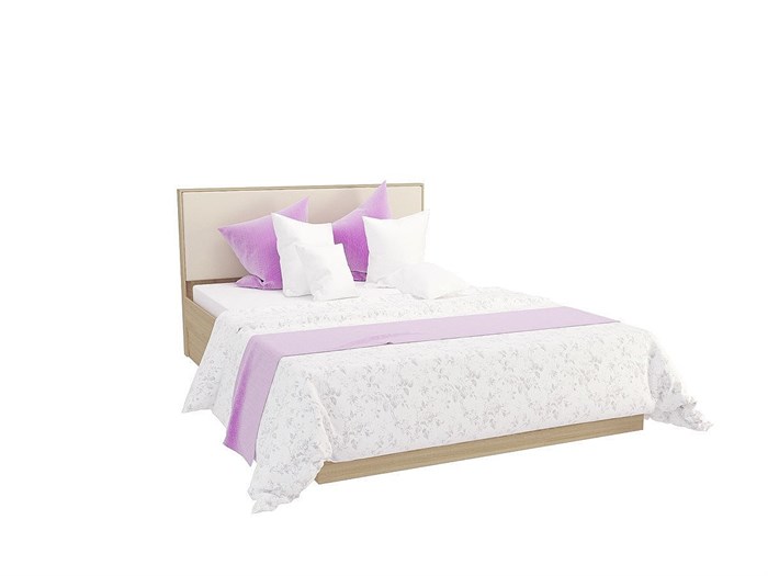 Кровать с подъемным механизмом Сопрано 1,6м Beige/Дуб сонома 24700 - фото 5164