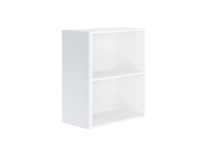 Фасад боковой Фьюжн для верхнего шкафа Silky White 52377 - фото 6115