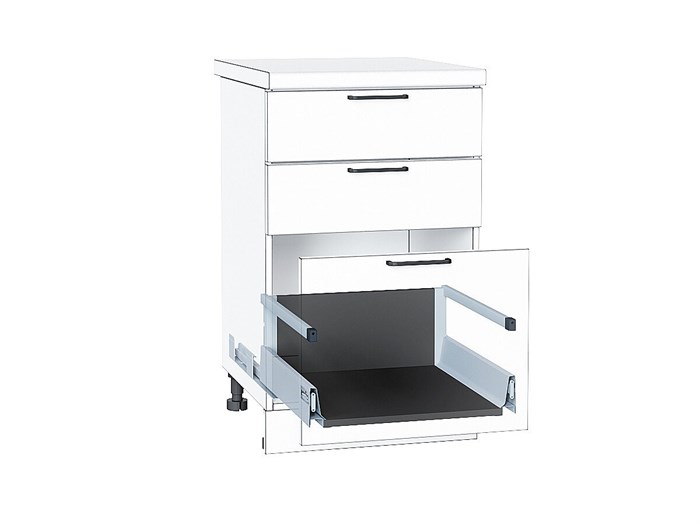 Ящик высокий POWER BOX2 с рейлингом Graphite 54199 - фото 6322