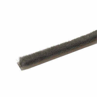 Уплотнитель щеточный 4Р 7*6 Темно-серый 2310 - фото 7467