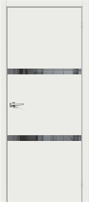 Браво-2.55.П White Matt Mirox Grey 5452 - фото 8806