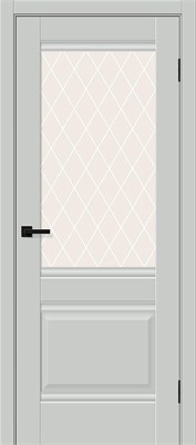 Прима-3 Grey Silk White Сrystal 5664