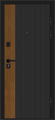 Optim Z-2 Вертикаль Муар черный-Грецкий Орех/Белый 6178 - фото 9399