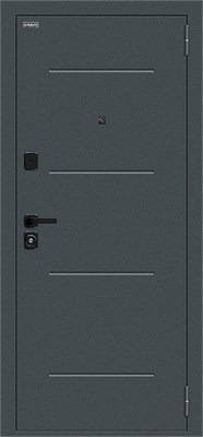 Техно/SBlack Старк антрацит/White Silk 6196 - фото 9431