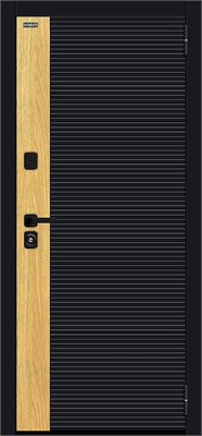 Эво/SBlack Black Shell-Wotan Oak/White Silk 6249 - фото 9487