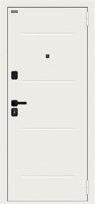 Аура/SBlack Шагрень белая/White Silk 6351 - фото 9543