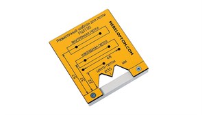 Разметочный шаблон для петли РШП-35 22944