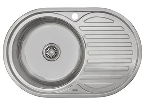 Мойка врезная Vivat 775016/0,6 1Ч1К (левая) Глянец 23383