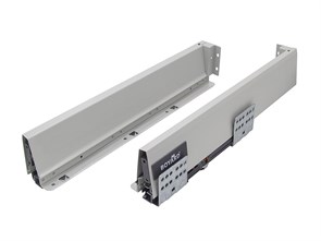 Направляющие с доводчиком универсальные POWER BOX SB Серый 24517