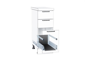 Ящик высокий POWER BOX2 с рейлингом Graphite 54197