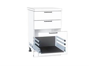 Ящик высокий POWER BOX2 с 2-ым рейлингом Graphite 54204
