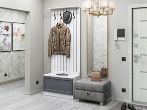 Стиль-01 Graphite Softwood/Белый 59894