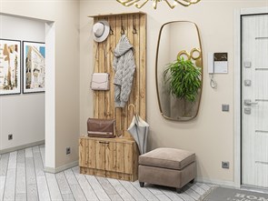 Стиль-01 Wotan Oak 2S/Дуб Вотан 59895