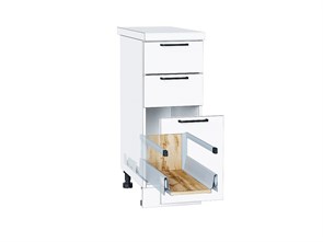 Ящик высокий POWER BOX2 с рейлингом Дуб Вотан 60895