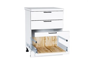 Ящик высокий POWER BOX2 с рейлингом Дуб Вотан 60898