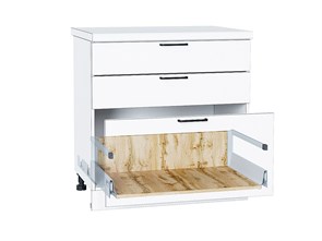 Ящик высокий POWER BOX2 с рейлингом Дуб Вотан 60899
