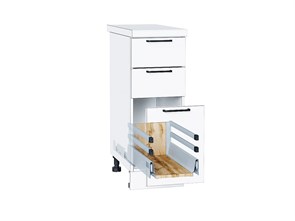 Ящик высокий POWER BOX2 с 2-ым рейлингом Дуб Вотан 60900