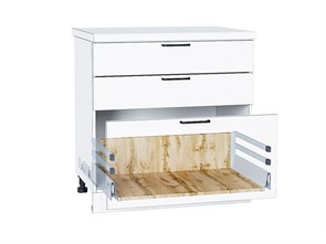 Ящик высокий POWER BOX2 с 2-ым рейлингом Дуб Вотан 60904