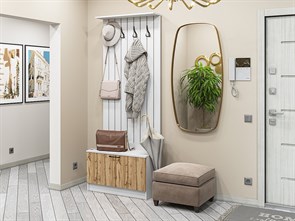 Стиль-01 Wotan Oak 2S/Белый 63085