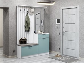 Стиль-02 Grey-green In 2S/Белый 63300
