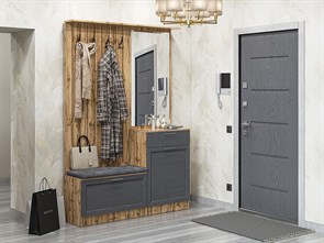 Стиль-02 Graphite Softwood/Дуб Вотан 63305