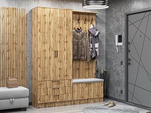 Стиль-03 Wotan Oak 2S/Дуб Вотан 64966