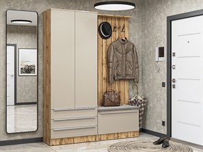 Стиль-03 Silky Grey/Дуб Вотан 65071