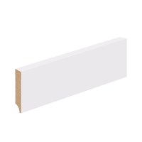 Плинтус S-70.16 White Pro 6076