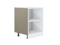 Фасад боковой Фьюжн для нижнего шкафа Silky Grey 52388 - фото 6144